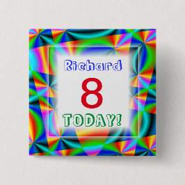 レインボーキルトカスタマイズ可能年齢 缶バッジ