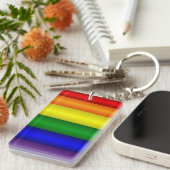 レインボーキーチェーン キーホルダー (正面右)