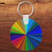 レインボーキーリング キーホルダー (正面)