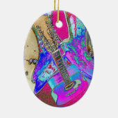 レインボーギター～オーバルオーナメント セラミックオーナメント (裏面)