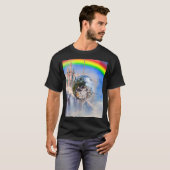 レインボークラウドディスコボール Tシャツ (正面フル)