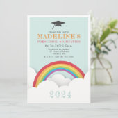 レインボークラウドプリスクールの子供たち卒業 招待状 (スタンド正面)