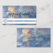 レインボークラウドプロフェッショナルアポイントメントカード 予約カード (正面/裏面)