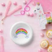 レインボークラウド紙ボウル ペーパーボウル (パーティー)