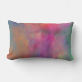 レインボークラウド装飾用クッション ランバークッション (正面)