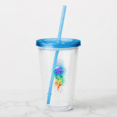 レインボークラゲ アクリルタンブラー (裏面)