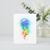 レインボークラゲ インビテーションポストカード (スタンド正面)