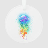 レインボークラゲ オーナメント (裏面)