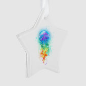 レインボークラゲ オーナメント (正面)