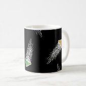 レインボークラゲ コーヒーマグカップ (正面右)