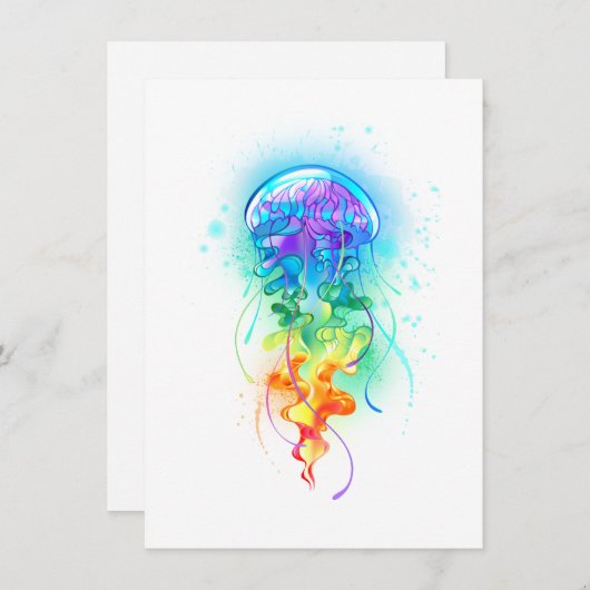 レインボークラゲ シーズンカード (正面/裏面)