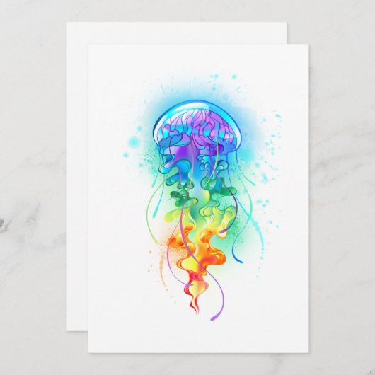 レインボークラゲ シーズンカード (正面/裏面)