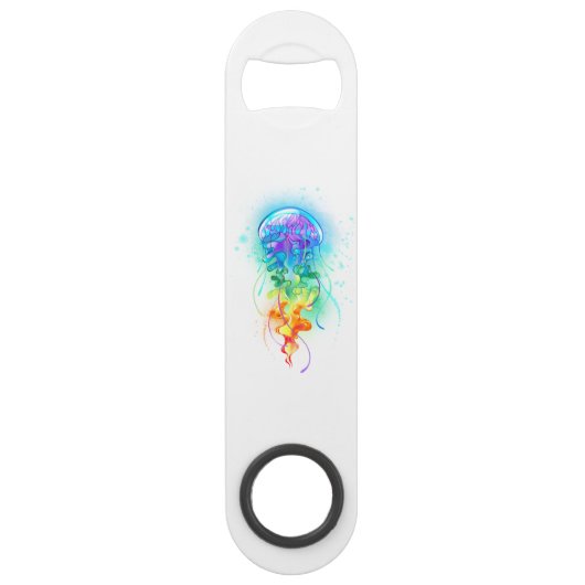 レインボークラゲ スピード栓抜き (正面)