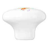 レインボークラゲ セラミックノブ (側面)