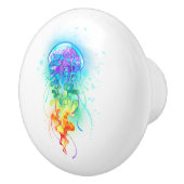 レインボークラゲ セラミックノブ (右)