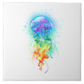 レインボークラゲ タイル (正面)