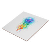 レインボークラゲ タイル (側面)