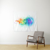 レインボークラゲ タペストリー (インサイチュ(横))