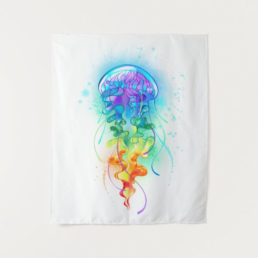 レインボークラゲ タペストリー (正面)