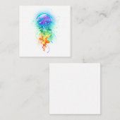 レインボークラゲ ノートカード (正面/裏面)