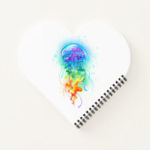 レインボークラゲ ノートブック (裏面)