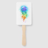 レインボークラゲ ハンドファン (裏面)