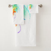レインボークラゲ バスタオルセット (インサイチュ)