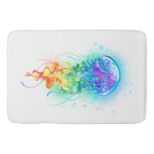 レインボークラゲ バスマット (正面)
