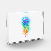 レインボークラゲ フォトブロック (左)