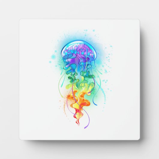 レインボークラゲ フォトプラーク (正面)