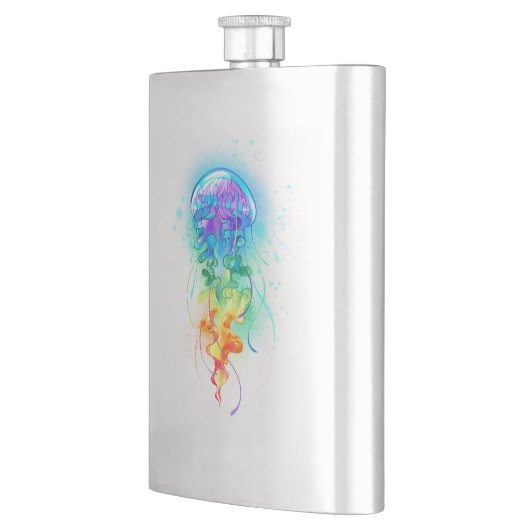 レインボークラゲ フラスク (左)