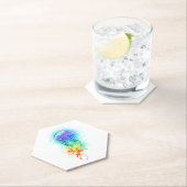 レインボークラゲ ペーパーコースター (インサイチュ)