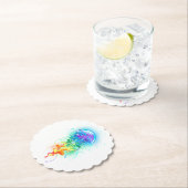 レインボークラゲ ペーパーコースター (インサイチュ)