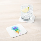 レインボークラゲ ペーパーコースター (インサイチュ)