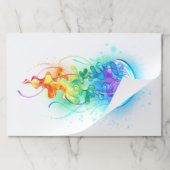 レインボークラゲ ペーパーパッド (折り畳み)