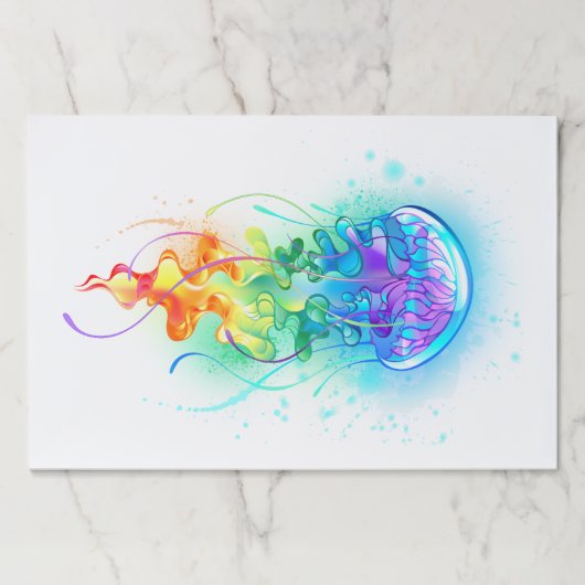 レインボークラゲ ペーパーパッド (正面)
