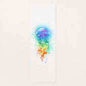 レインボークラゲ ヨガマット (裏面)