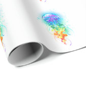 レインボークラゲ ラッピングペーパー (ロールコーナー)