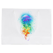 レインボークラゲ ラージペーパーバッグ (裏面)