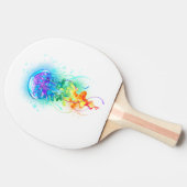 レインボークラゲ 卓球ラケット (横)
