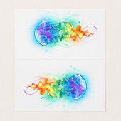 レインボークラゲ 名刺 (外部フラット)