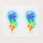 レインボークラゲ 名刺 (外部フラット)