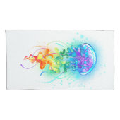 レインボークラゲ 枕カバー (裏面-右)