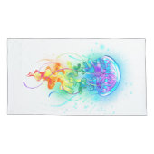 レインボークラゲ 枕カバー (裏面-左)