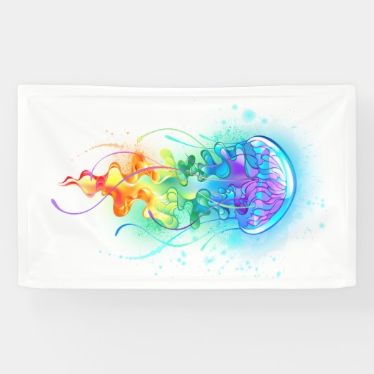 レインボークラゲ 横断幕 (横)