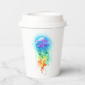 レインボークラゲ 紙コップ (裏面)