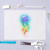 レインボークラゲ 薄葉紙 (クラフト)