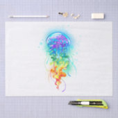 レインボークラゲ 薄葉紙 (クラフト)