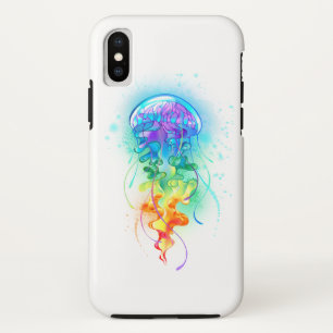 レインボークラゲ iPhone XSケース
