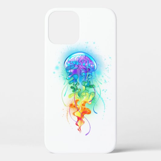 レインボークラゲ Case-Mate iPhoneケース (裏面)